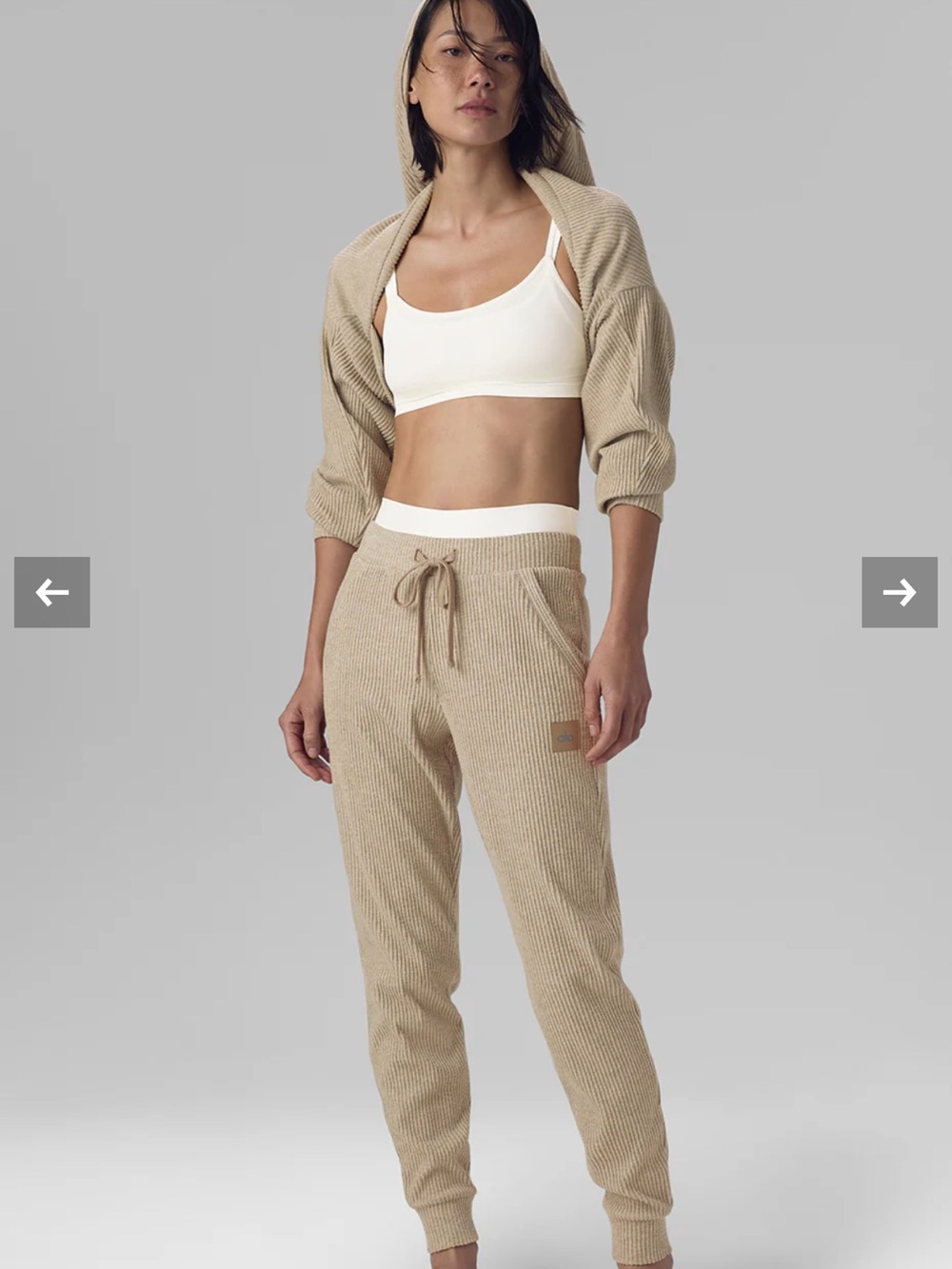 EUC ALO Yoga Muse Hoodie & Joggers Set